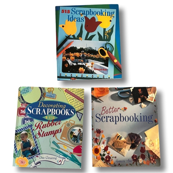 3 Scrapbooking Ideas, Decorating Books Y2K & 90s - Picture 1 of 3
